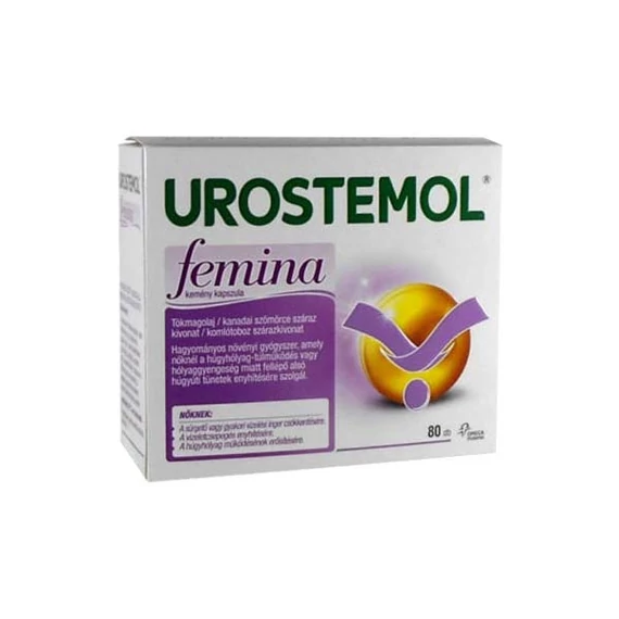 Urostemol Femina kemény kapszula (80x)