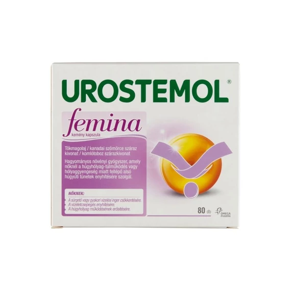 Urostemol Femina kemény kapszula (80x)