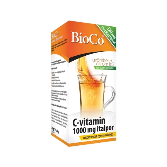 Bioco C-vitamin 1000 mg italpor (120x1,9g)