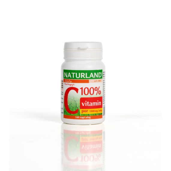 Naturland C-vitamin 100% por (100g)