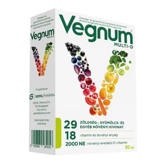 Vegnum Multi-D kapszula (30x)