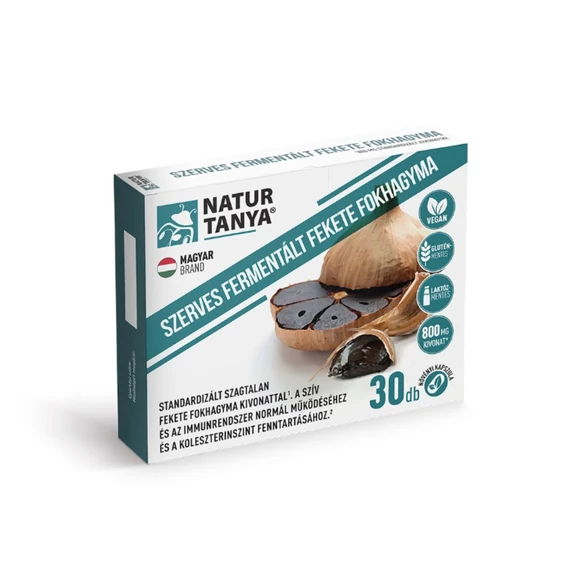 Natur Tanya Fekete fokhagyma kapszula (30x)