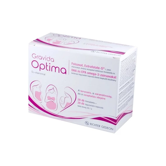 Gravida Optima filmtabletta+kapszula (2x28)