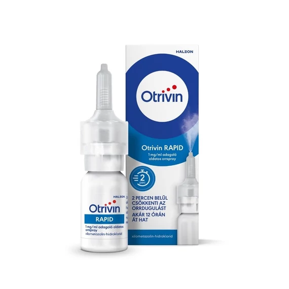 Otrivin Rapid 1 mg/ml adagoló old. orrspray (0,1%) (1x10ml)