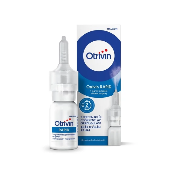 Otrivin Rapid 1 mg/ml adagoló old. orrspray (0,1%) (1x10ml)