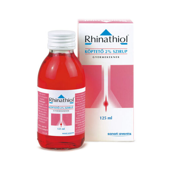Rhinathiol köptető 20 mg/ml szirup gyermekeknek (1x125ml)