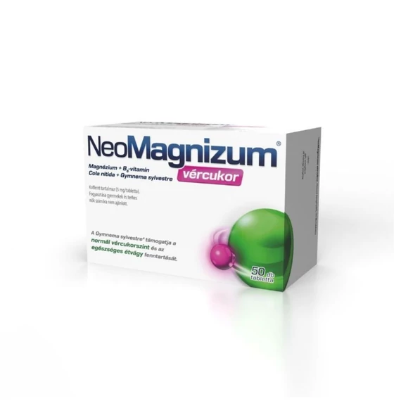 NeoMagnizum Vércukor tabletta (50x)