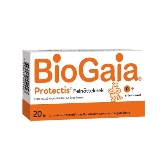 Biogaia Protectis Felnőtt D rágótabletta (20x)