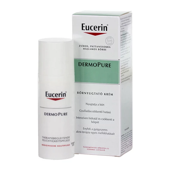 Eucerin Dermo Purifyer bőrnyugt. krém (88969) (50ml)