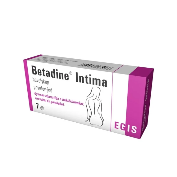Betadine Intima hüvelykúp (7x)