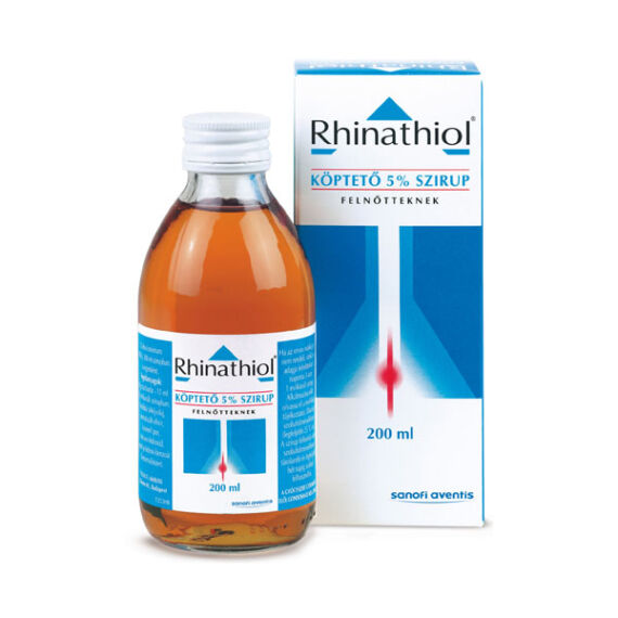 Rhinathiol köptető 50 mg/ml szirup felnőtteknek (1x200ml)