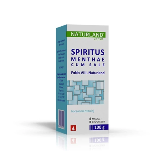 Spiritus menthae c.sale FoNo VII NATURLAND (100g)