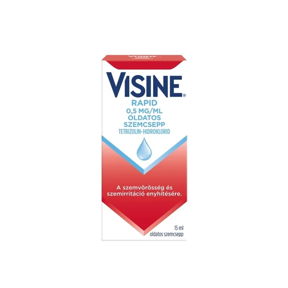 Visine Rapid 0,5mg/ml oldatos szemcsepp (15ml)
