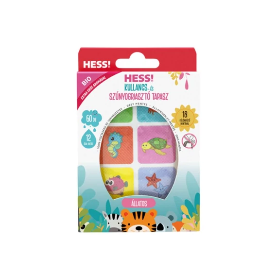 Elysium kullancs-szúnyriasztó tapasz 3 éves kortól - állatos (60x)