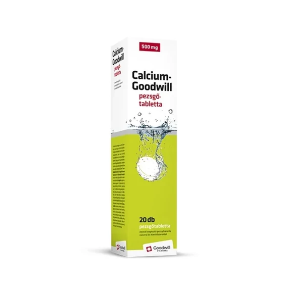 Calcium Goodwill pezsgőtabletta (20x)