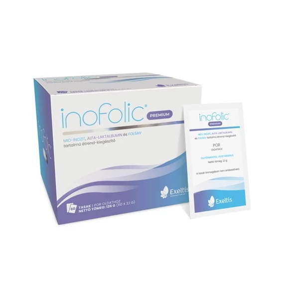 Inofolic Prémium étrendkieg. por (60x tasak)