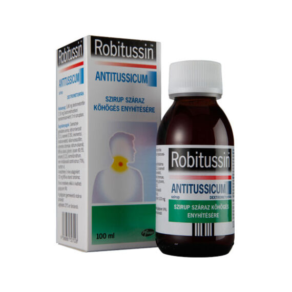Robitussin Antitussicum szirup (1x100ml)