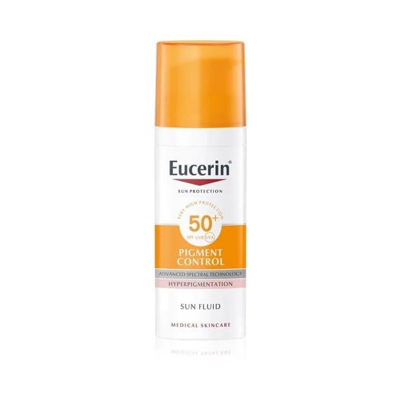 Eucerin Sun Pigment Control napozó fluid arcra SPF50+ (50ml)