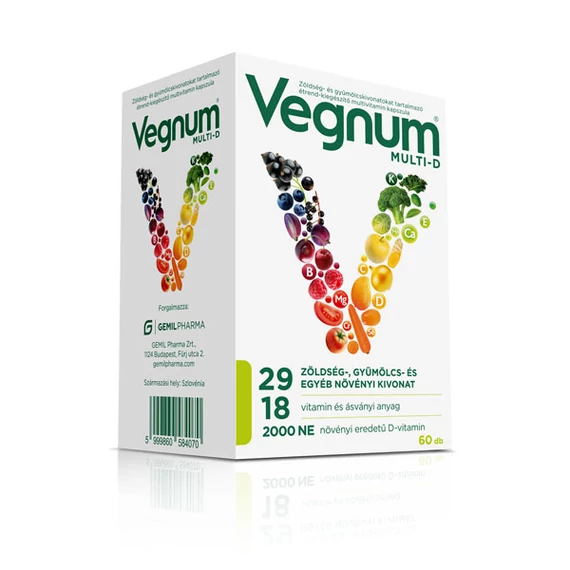 Vegnum Multi-D kapszula (60x)