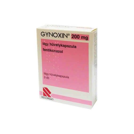 Gynoxin 200 mg lágy hüvelykapszula (3x)
