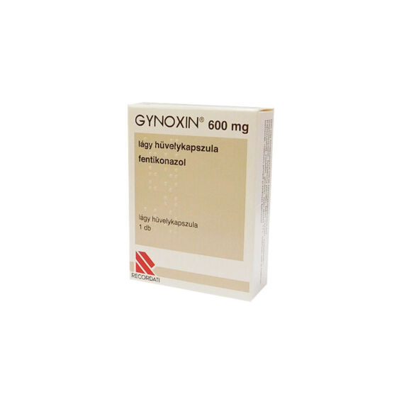 Gynoxin 600 mg lágy hüvelykapszula (1x)