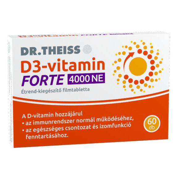 Dr.Theiss D3-vitamin 4000NE Forte filmtabletta (60x)