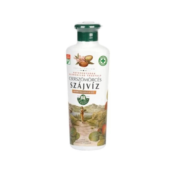 Cserszömörcés szájvíz kupakos (mandula) HERBÁRIA (250ml)