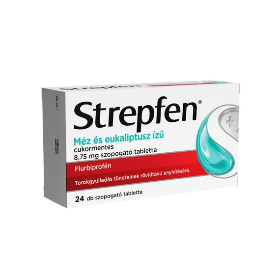 Strepfen méz eukalipt. cukorment. 8,75 mg szopogat (24x)