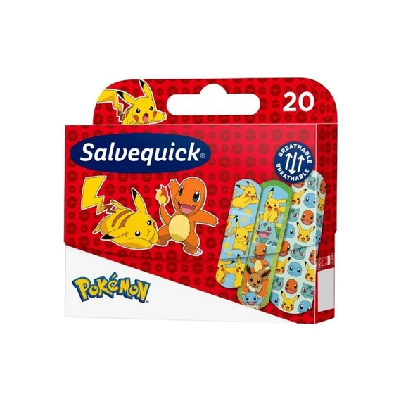 Salvequick sebtapasz Pokémon (20x)