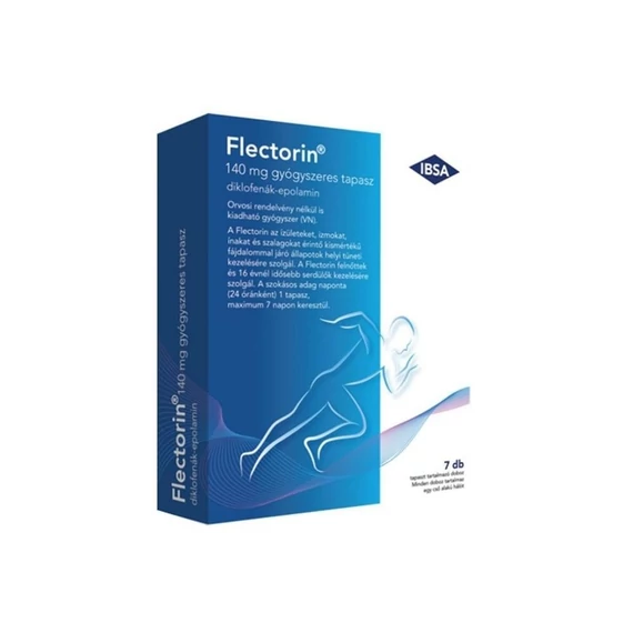 Flectorin 140 mg gyógyszeres tapasz (7x)