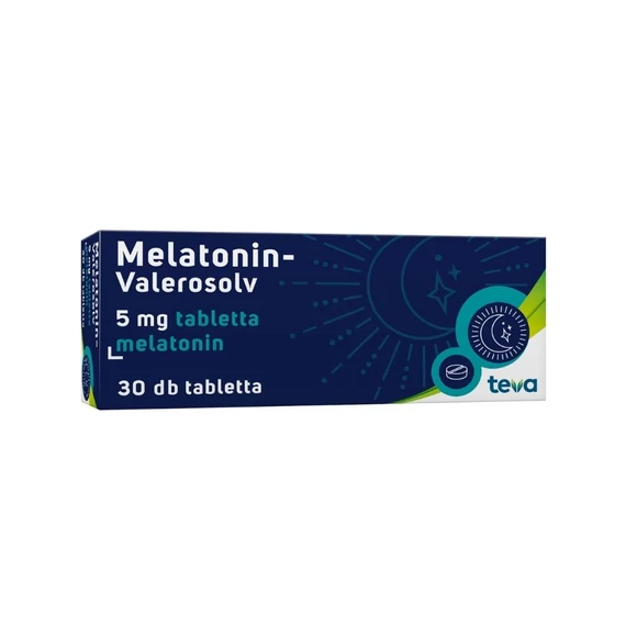 Melatonin-Valerosolv 5 mg tabletta (30x)