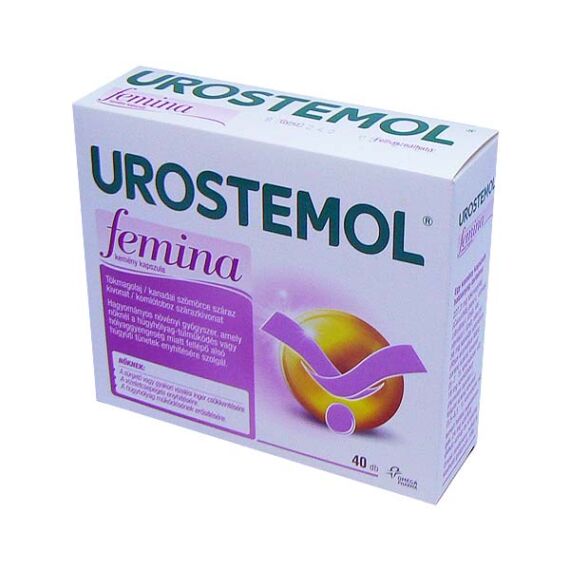 Urostemol Femina kemény kapszula (40x)