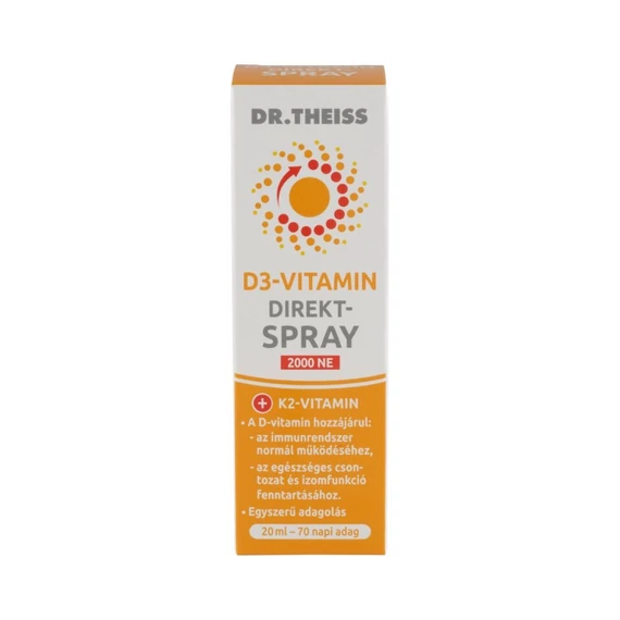 Dr.Theiss D3-vitamin 2000NE direkt spray (20ml)