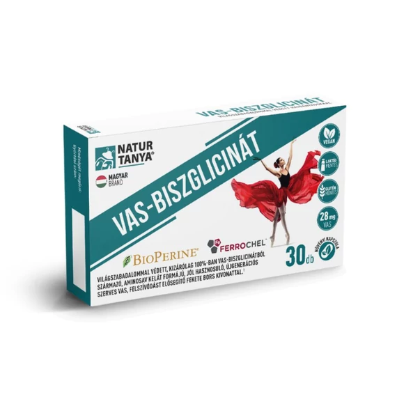 Natur Tanya Vas-Biszglicinát kapszula (30x)