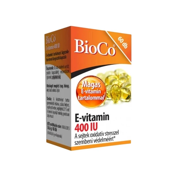 Bioco E-vitamin 400NE kapszula (60x)