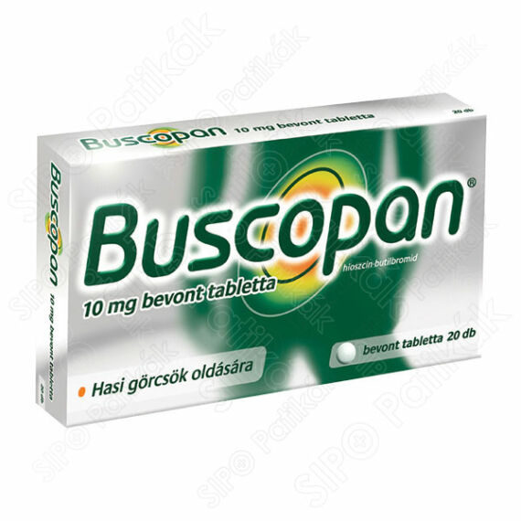 Buscopan 10 mg bevont tabletta (20x)