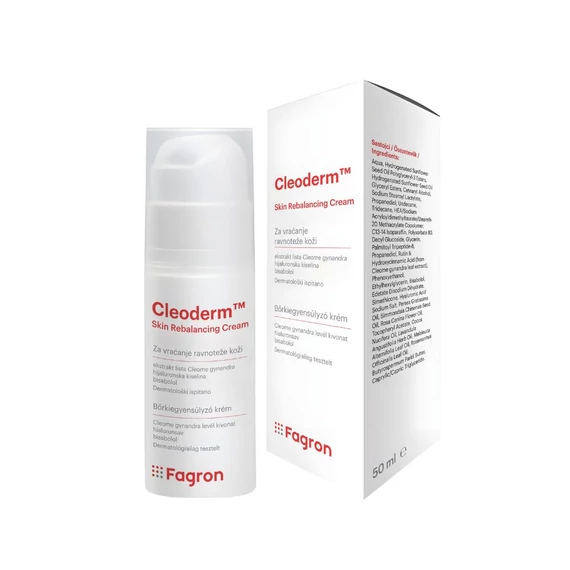 Cleoderm Rebalancing bőrkiegyensúlyozó arckrém (50ml)