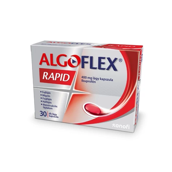 Algoflex Rapid 400 mg lágy kapszula (30x)