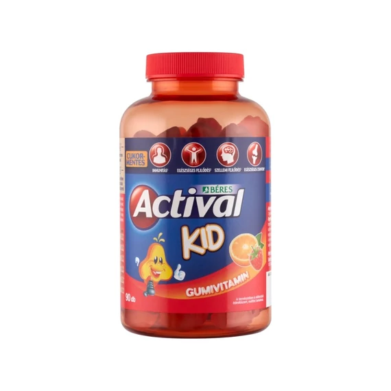 Actival Kid gumivitamin gumitabletta (90x)