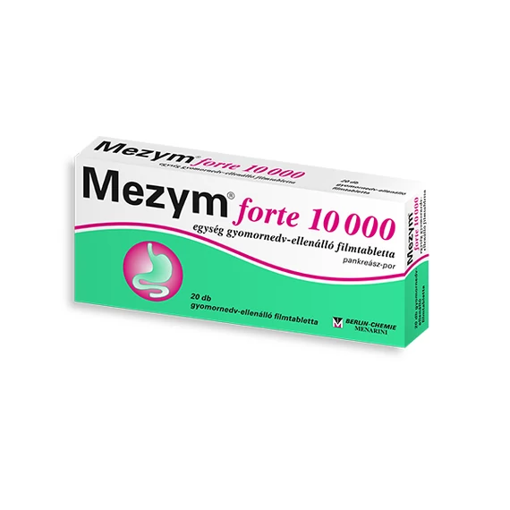 Mezym forte 10 000 egység gyom.nedv-ellená.filmt. (20x)