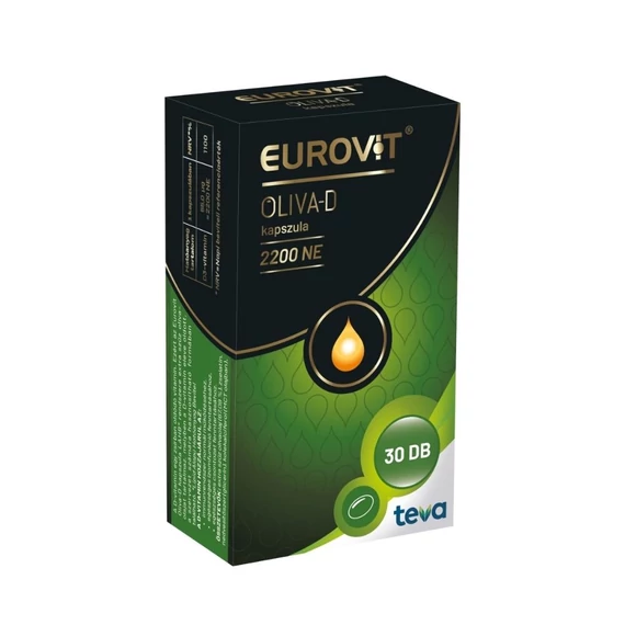Eurovit Oliva-D 2200NE étrkieg. kapszula (30x)