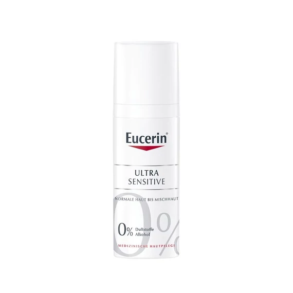 Eucerin UltraSensitive arcápoló normál, vegyes bőrre (50ml)