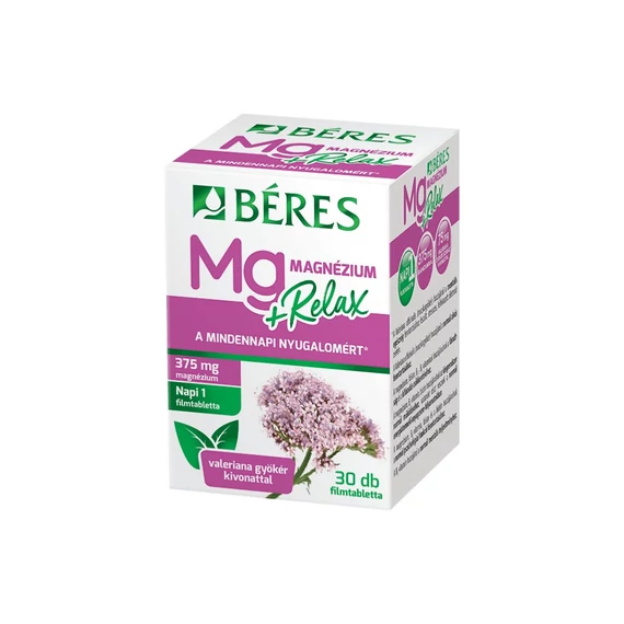 Béres Magnézium + Relax filmtabletta (30x)