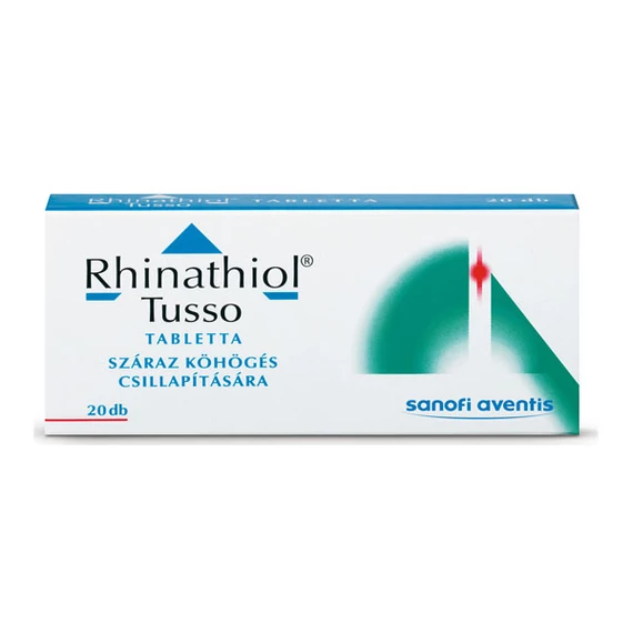 Rhinathiol Tusso 100 mg tabletta (20x)