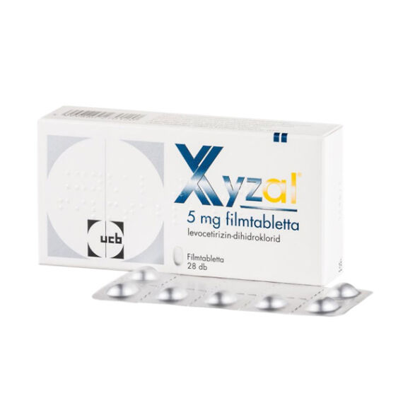 Xyzal 5 mg filmtabletta (28x)