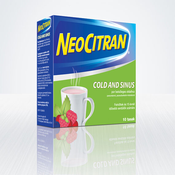 Neo Citran Cold and Sinus por belsőleges oldathoz (10x)