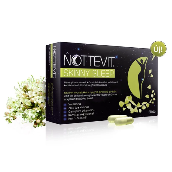 Nottevit Skinny Sleep I-karnitin kapszula (30x)