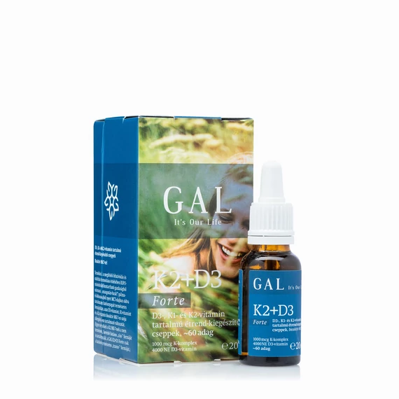 GAL K2+D3 vitamin Forte cseppek (20ml)
