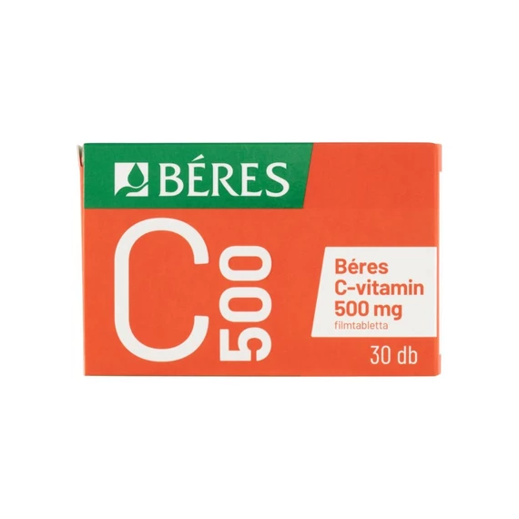 Béres C-vitamin 500mg filmtabletta (30x)