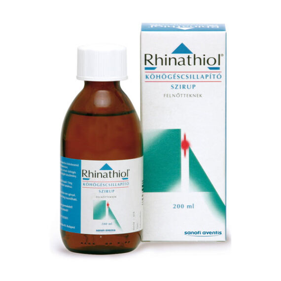 Rhinathiol 1,33 mg/ml köhögéscsill.szirup felnőtt. (1x200ml)